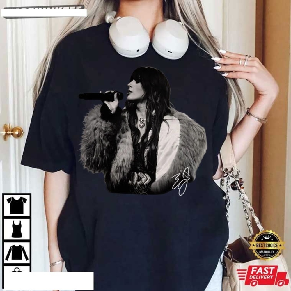 Ella Langley Signature Country Music Fan Gift T-Shirt Black